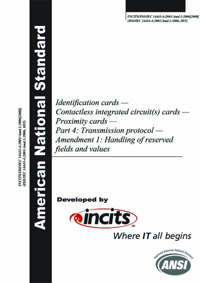 Standards PDF Cover Page